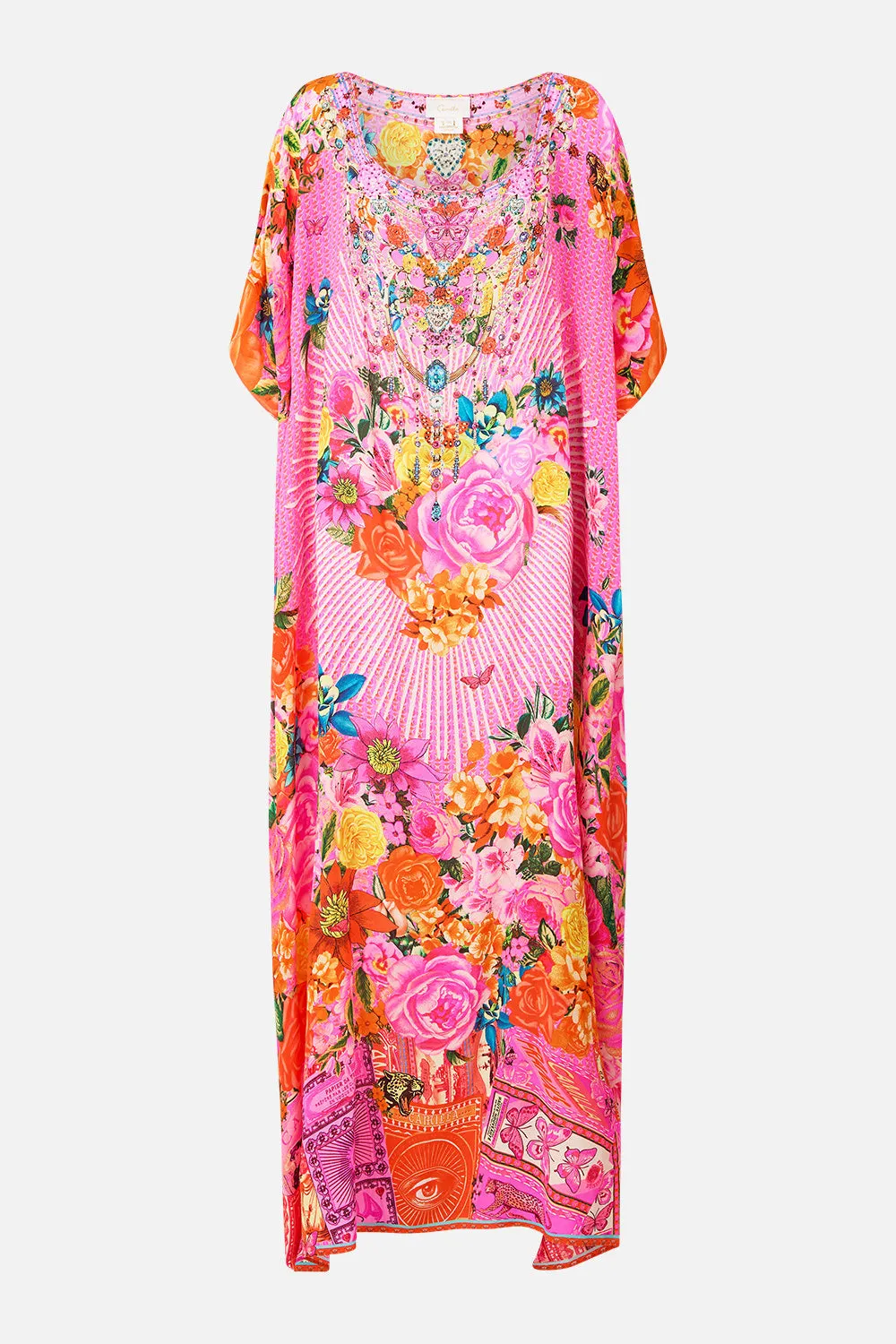 ROUND NECK KAFTAN ILLUSTRATION NATION sold by Camilla product image thumbnail 2