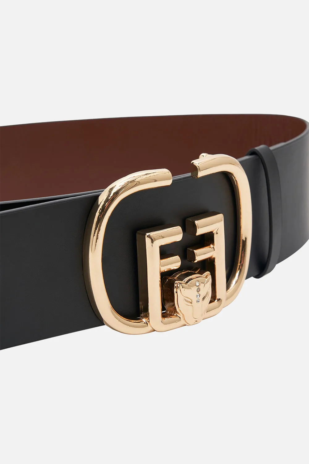REVERSIBLE BUCKLE BELT SOLID BLACK sold by Camilla product image thumbnail 2