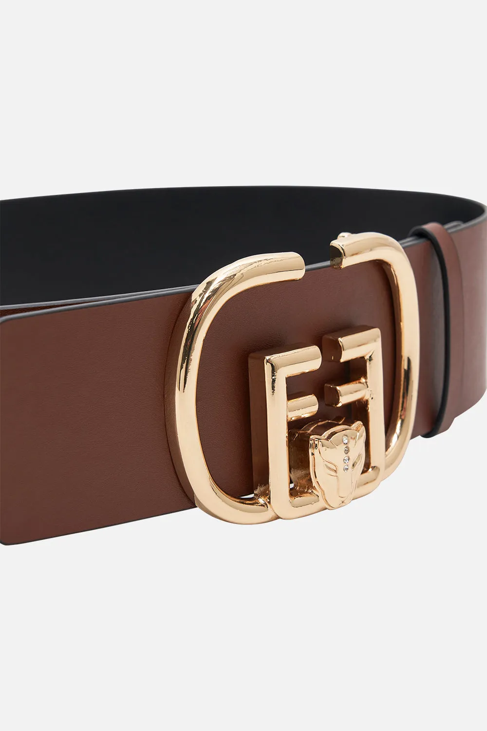 REVERSIBLE BUCKLE BELT SOLID BLACK sold by Camilla product image thumbnail 4