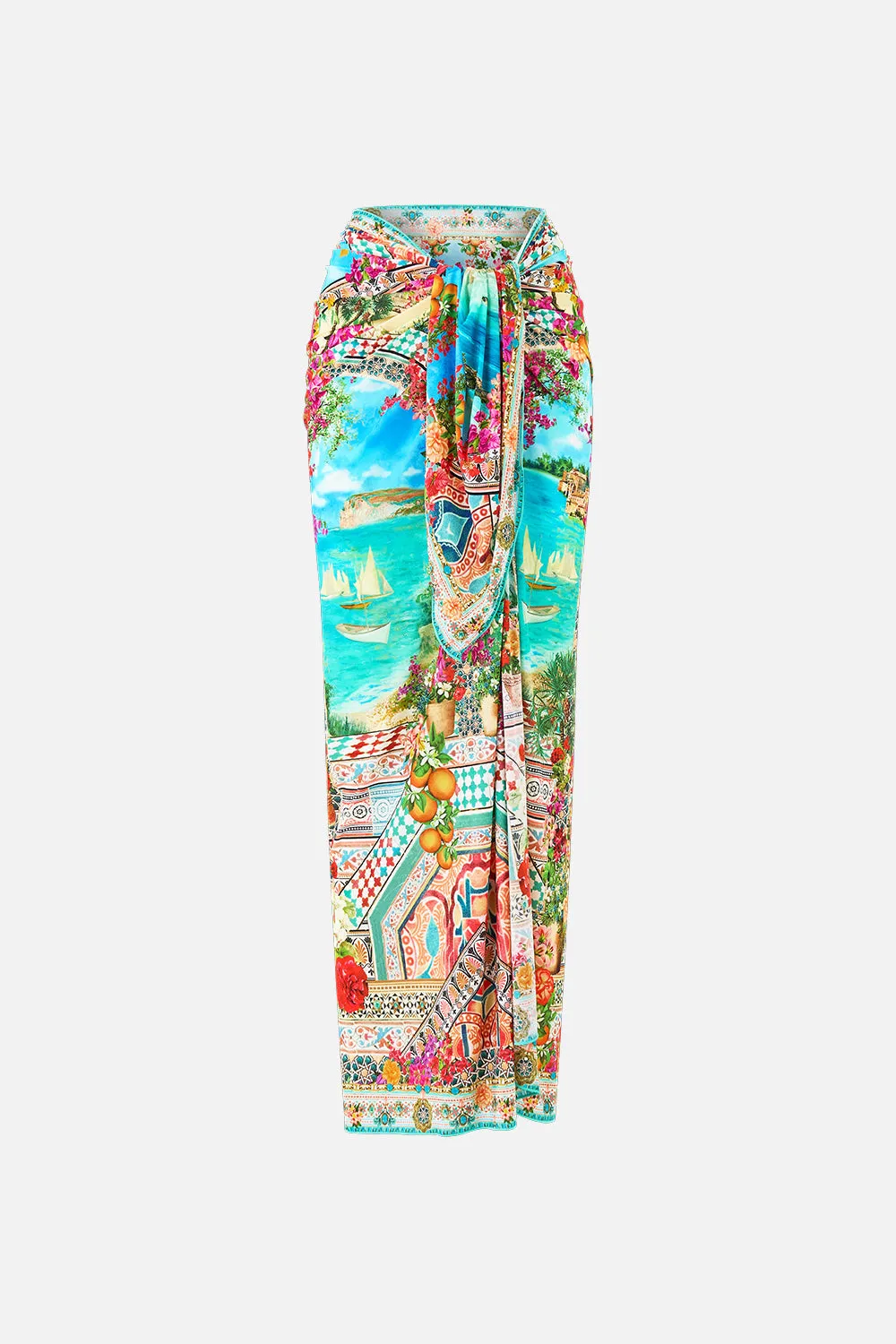MULTI WEAR LONG SARONG MEET ME IN MALLORCA sold by Camilla product image thumbnail 3