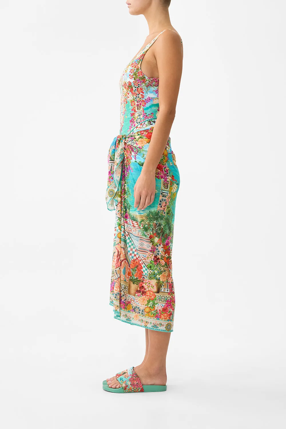 MULTI WEAR LONG SARONG MEET ME IN MALLORCA sold by Camilla product image thumbnail 4