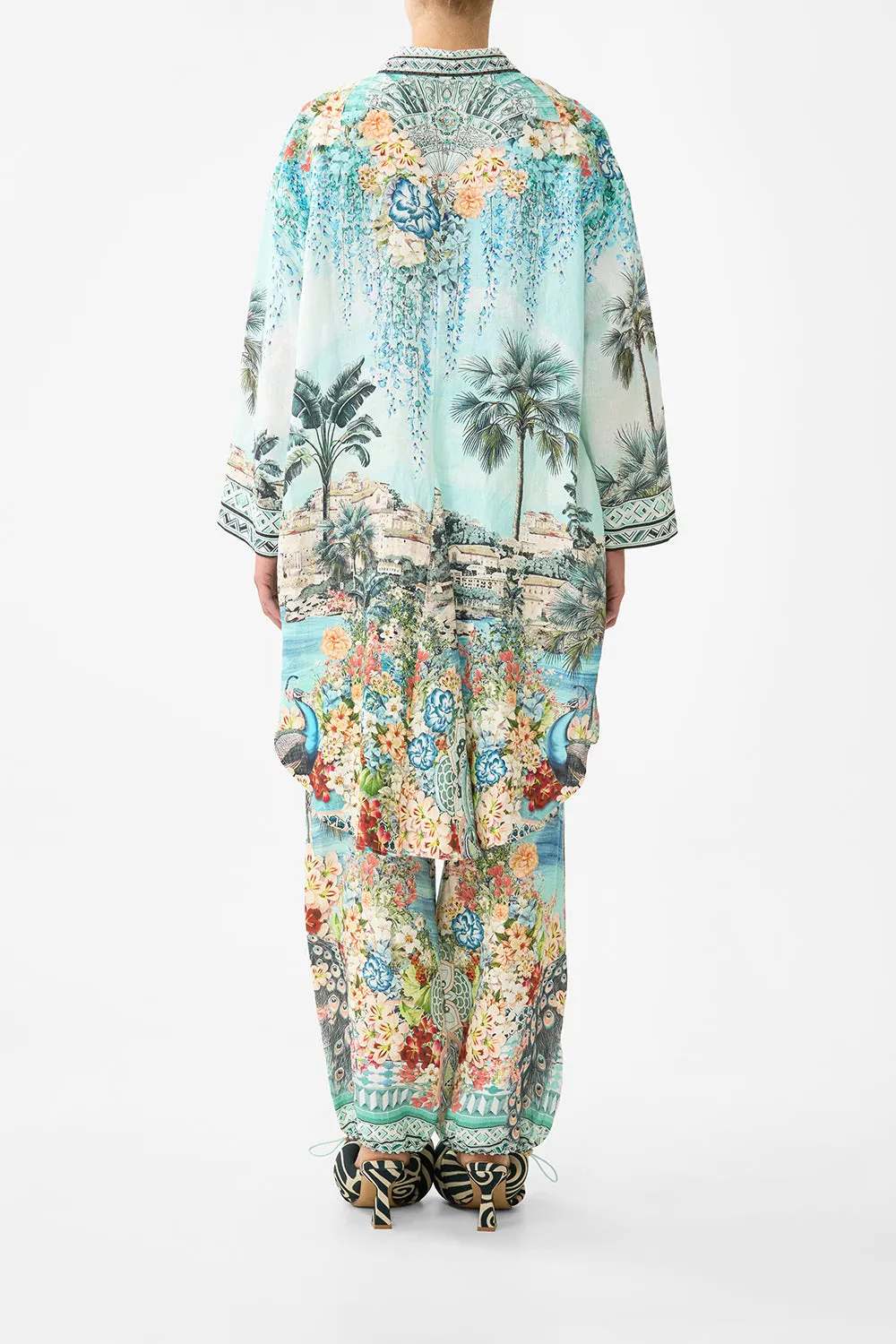RELAXED HIGH LOW SHIRT DRESS BALEARIC BEBÉ sold by Camilla product image thumbnail 2