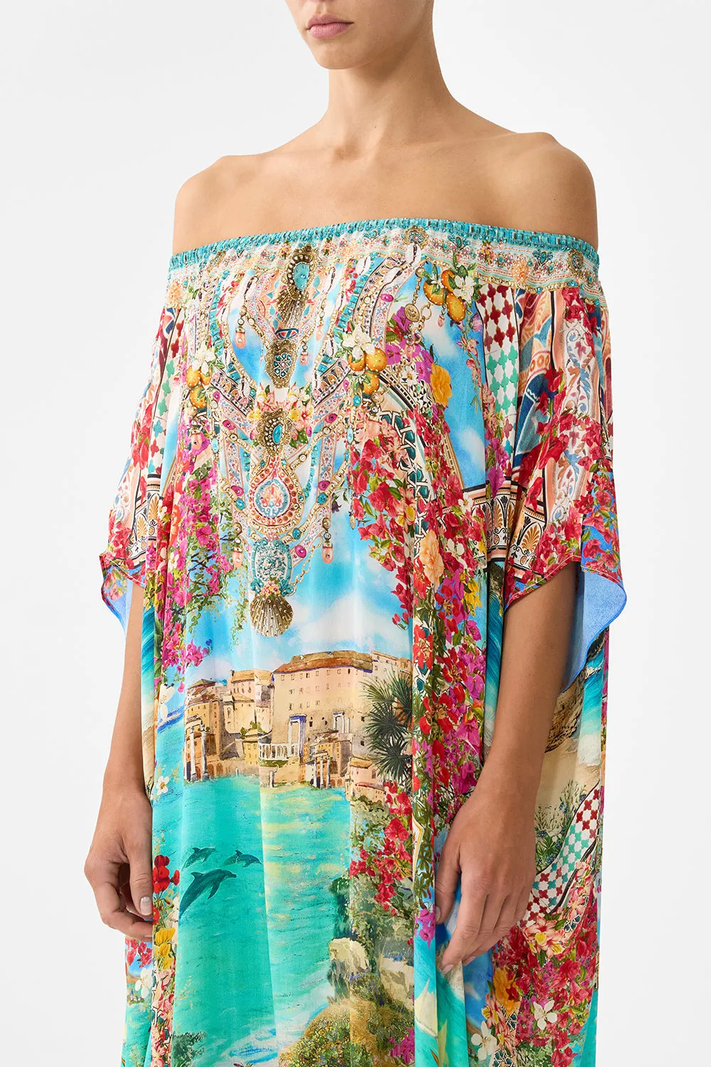 OFF SHOULDER KAFTAN MEET ME IN MALLORCA sold by Camilla product image thumbnail 5