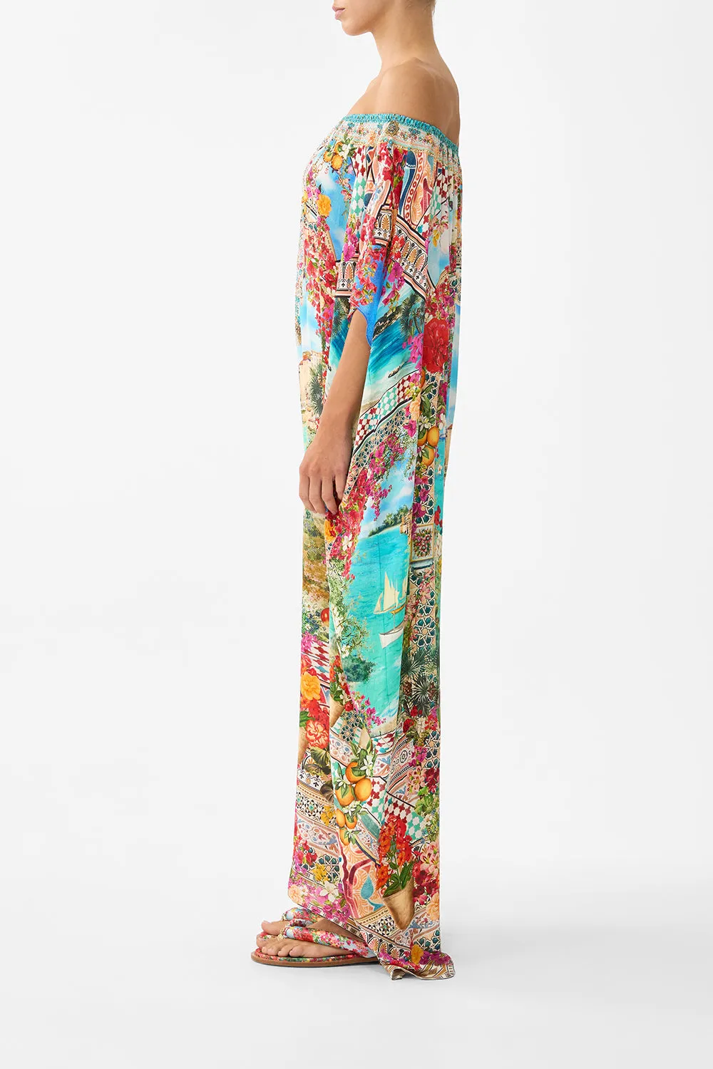 OFF SHOULDER KAFTAN MEET ME IN MALLORCA sold by Camilla product image thumbnail 4