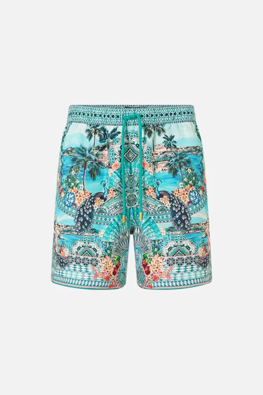MID LENGTH BOARDSHORT WITH ELASTIC WAIST BALEARIC BEBÉ sold by Camilla