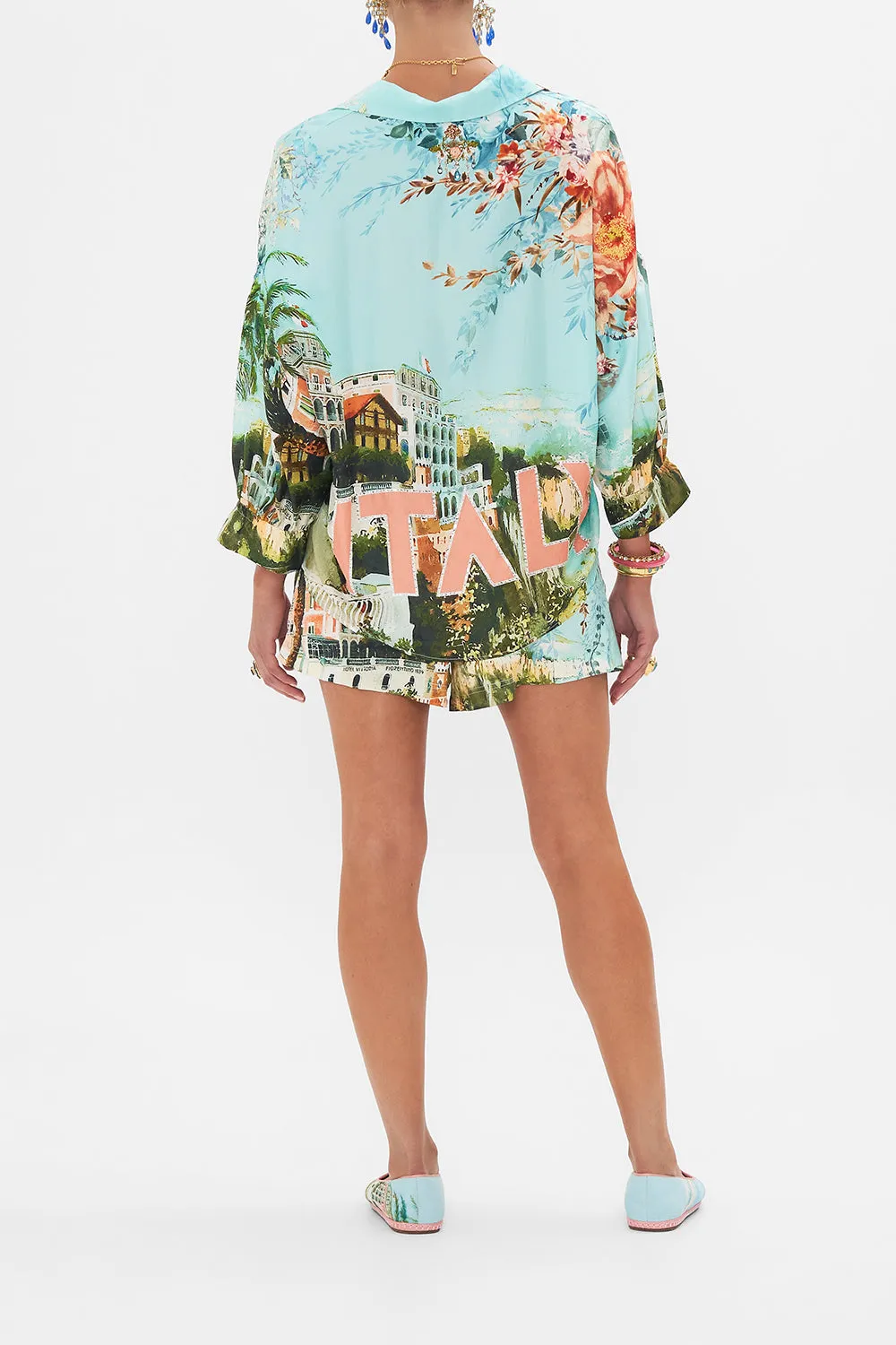 SHIRT WITH GATHERED CUFF FROM SORRENTO WITH LOVE sold by Camilla product image thumbnail 2