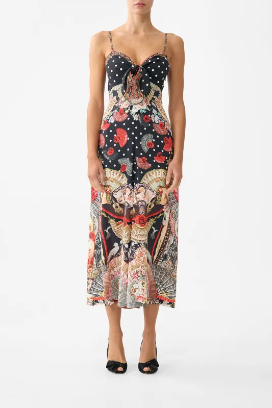 TIE FRONT JUMPSUIT DAUGHTERS OF DUENDE sold by Camilla