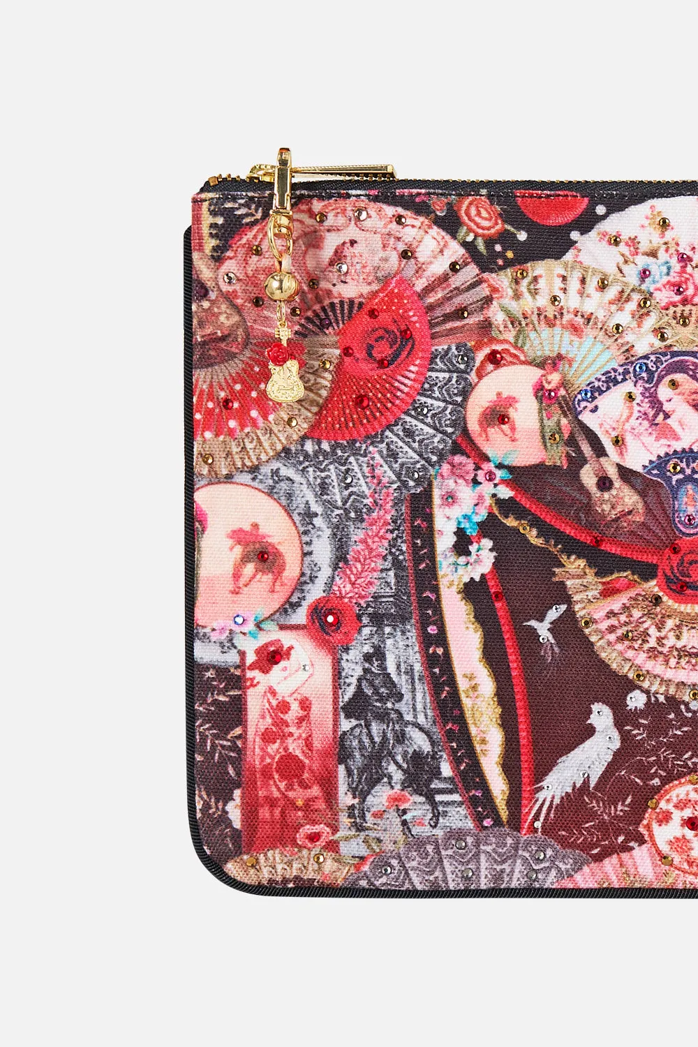 SMALL CANVAS CLUTCH DAUGHTERS OF DUENDE sold by Camilla product image thumbnail 3