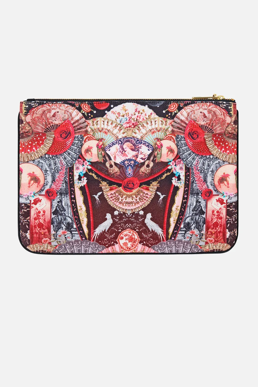 SMALL CANVAS CLUTCH DAUGHTERS OF DUENDE sold by Camilla product image thumbnail 2