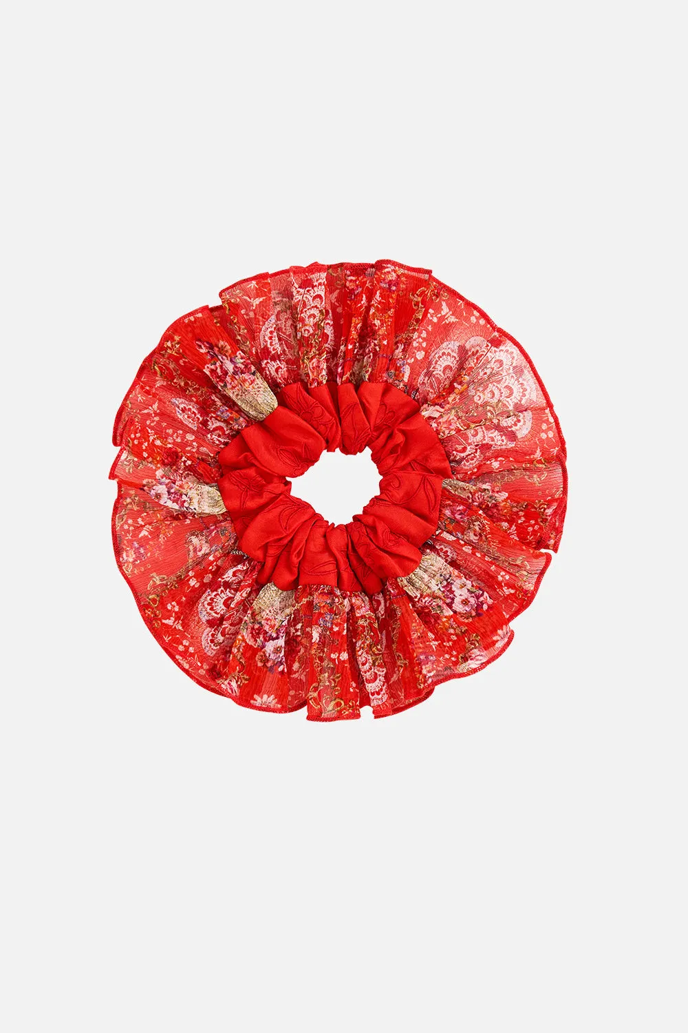 SCRUNCHIE WITH FRILL EDGE OLÉ OLÉ sold by Camilla