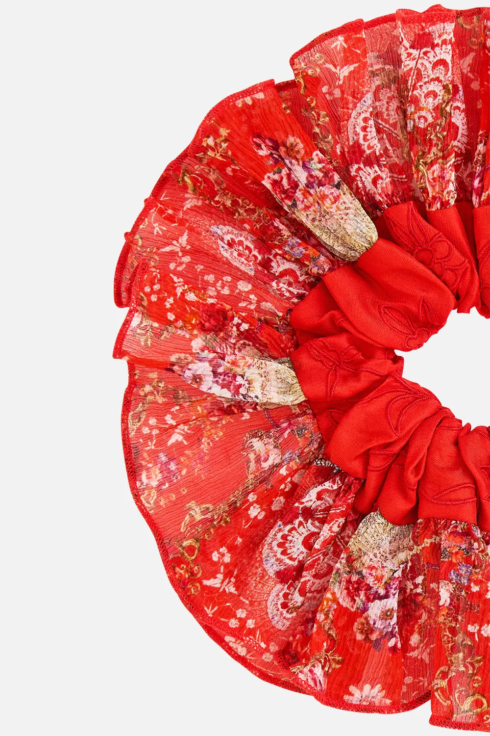 SCRUNCHIE WITH FRILL EDGE OLÉ OLÉ sold by Camilla product image thumbnail 2