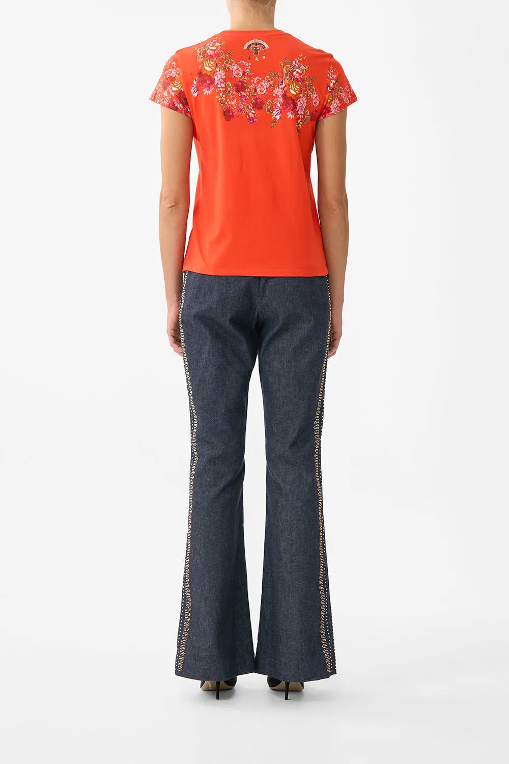 SLIM FIT ROUND NECK T-SHIRT OLÉ OLÉ sold by Camilla product image thumbnail 2