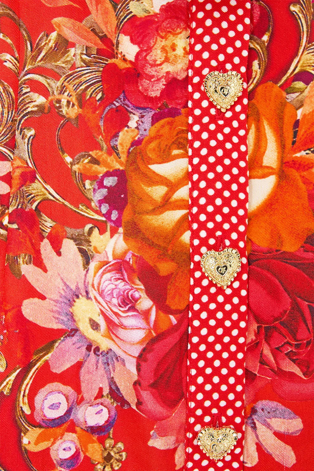 TIE FRONT SHORT DRESS WITH HEM RUFFLE OLÉ OLÉ sold by Camilla product image thumbnail 3