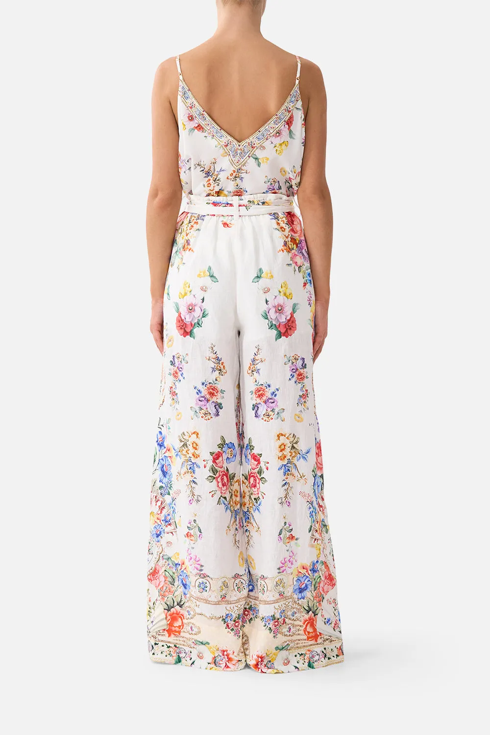 SCARF BELT WIDE LEG PANT I LEFT MY HEART IN GRANADA sold by Camilla product image thumbnail 2