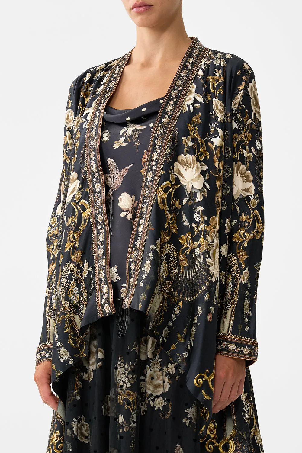 CROPPED SLEEVE LAYER WITH WAIST TIE FLAMENCO FOLKLORE sold by Camilla product image thumbnail 5