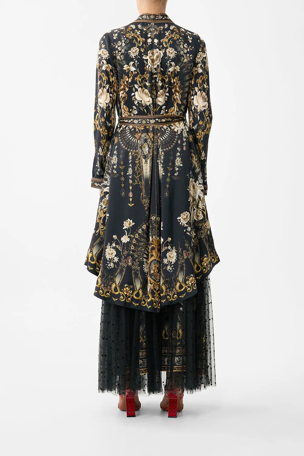 CROPPED SLEEVE LAYER WITH WAIST TIE FLAMENCO FOLKLORE sold by Camilla product image thumbnail 2