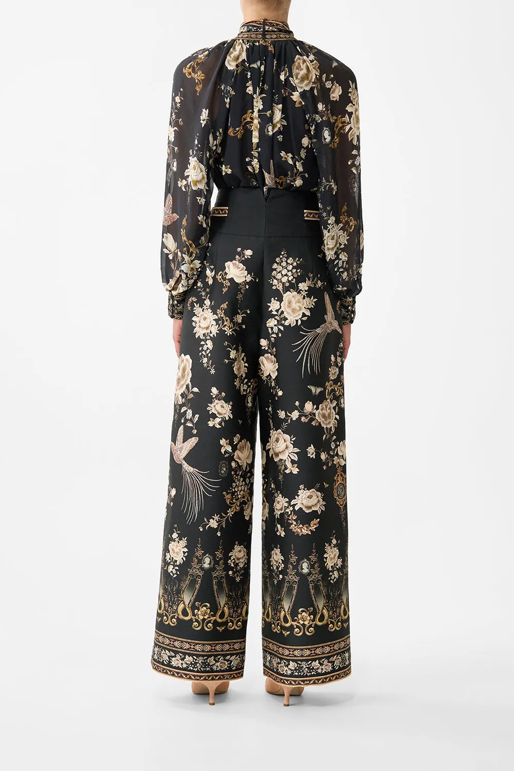 DETACHABLE PUSSY BOW RAGLAN BLOUSE FLAMENCO FOLKLORE sold by Camilla product image thumbnail 2