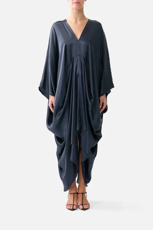 DRAPE FRONT V NECK KAFTAN DAUGHTERS OF DUENDE made by Camilla