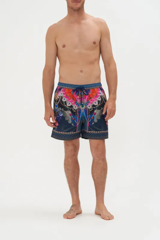 ELASTIC WAIST BOARDSHORT DANCING WITH DESTINY sold by Camilla