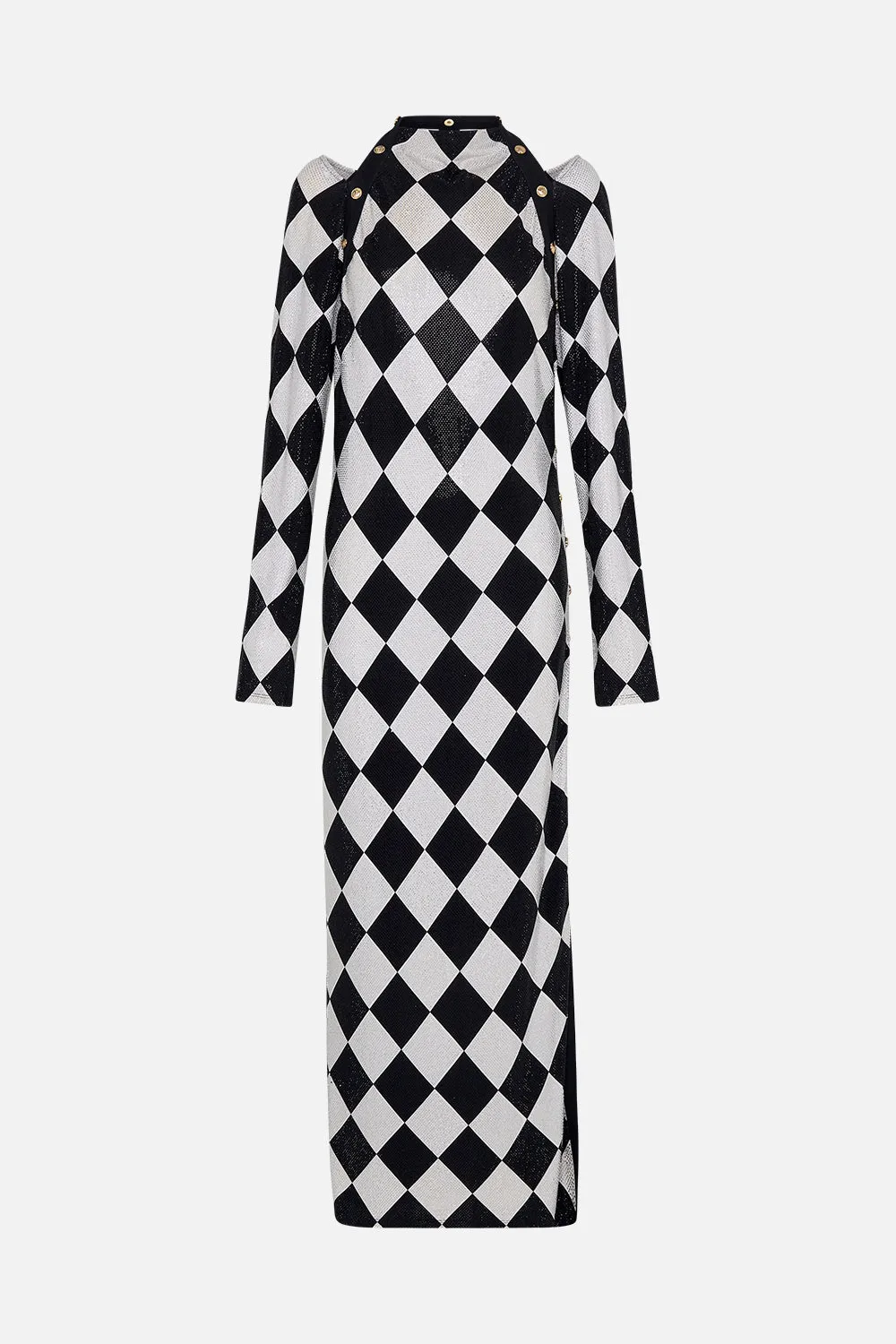 CUT OUT SHOULDER JERSEY DRESS DUOMO DYNASTY sold by Camilla product image thumbnail 3