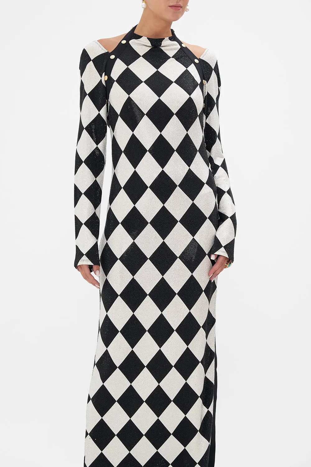 CUT OUT SHOULDER JERSEY DRESS DUOMO DYNASTY sold by Camilla product image thumbnail 5