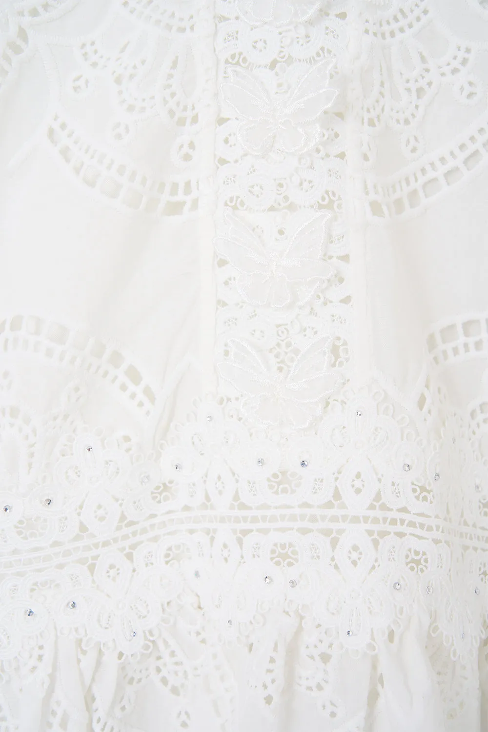 V NECK RELAXED SHORT DRESS WITH DROPPED WAIST A TILED WONDERLAND sold by Camilla product image thumbnail 3