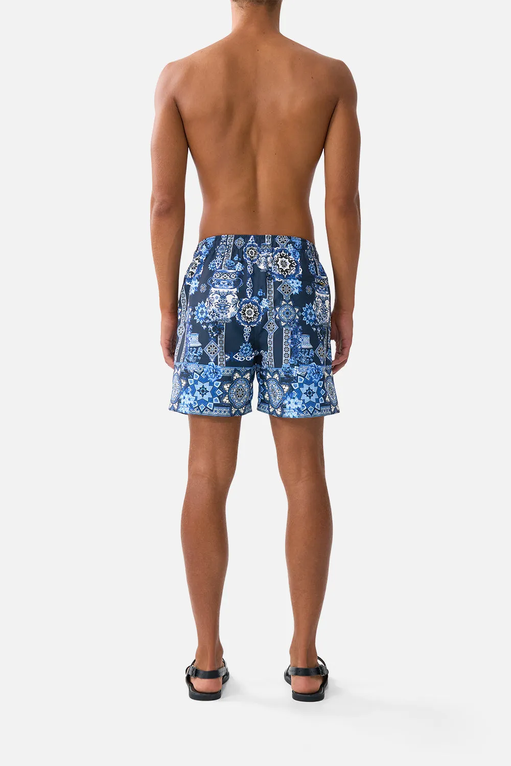 MID LENGTH BOARDSHORT WITH ELASTIC WAIST A TILED WONDERLAND sold by Camilla product image thumbnail 2