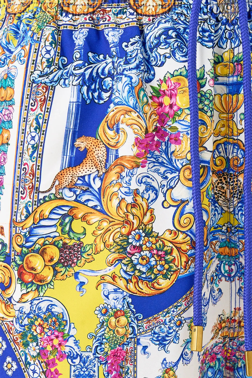 MID LENGTH BOARDSHORT WITH ELASTIC WAIST ESPAÑA NIRVANA sold by Camilla product image thumbnail 3