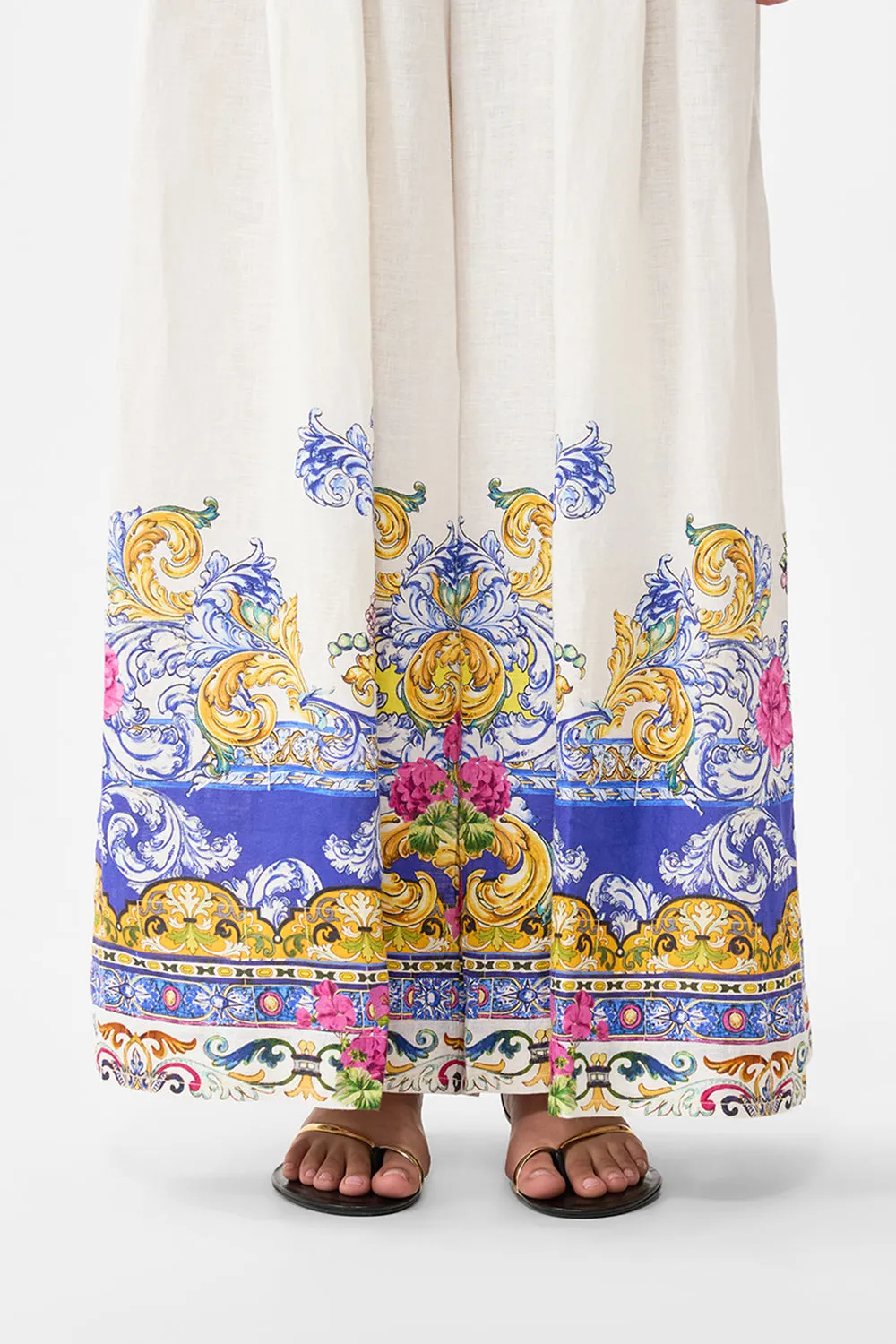 CORSET WAIST WIDE LEG PANT MILLA IN SEVILLA sold by Camilla product image thumbnail 5