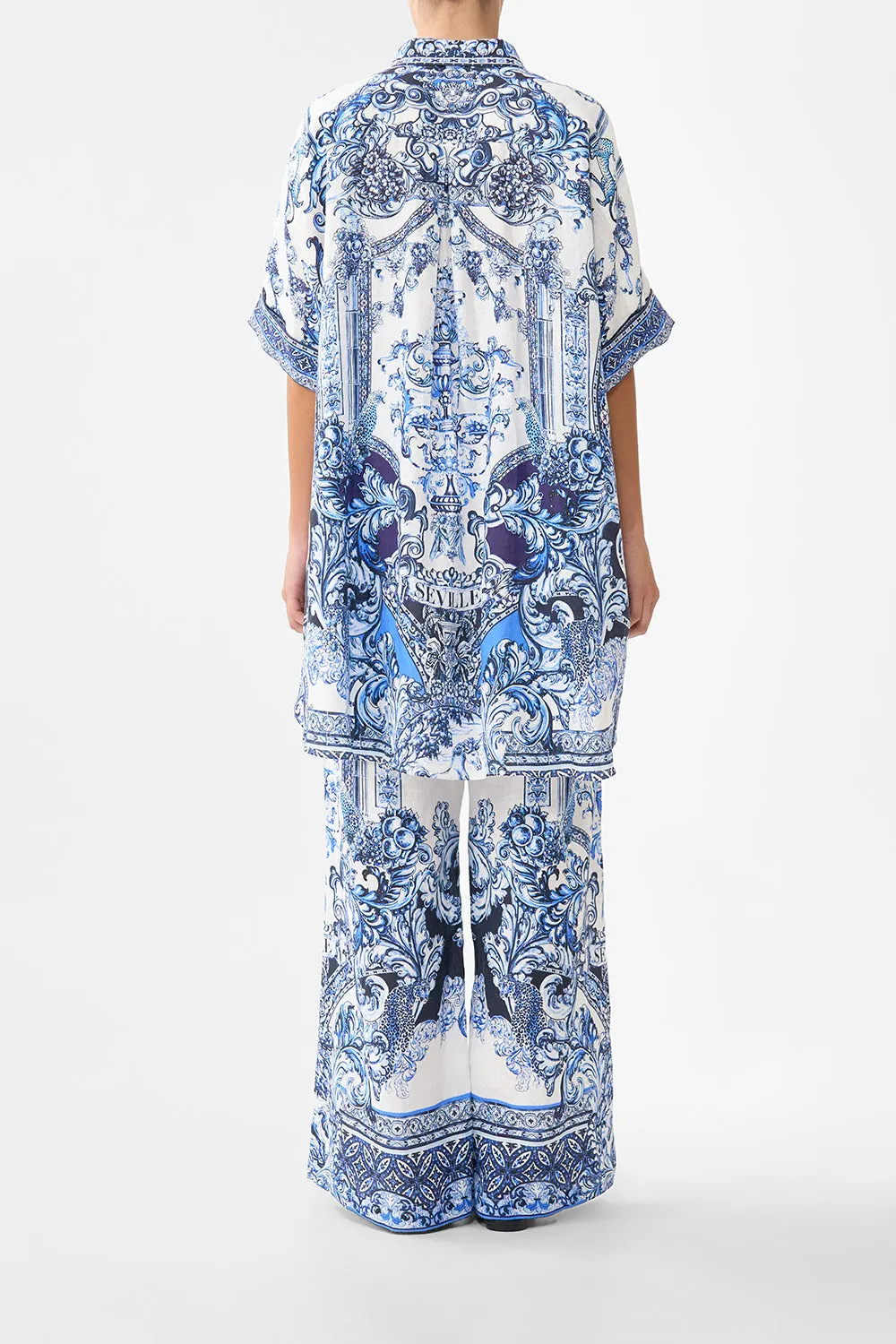 OVERSIZED POCKET TUNIC A TILED WONDERLAND sold by Camilla product image thumbnail 2