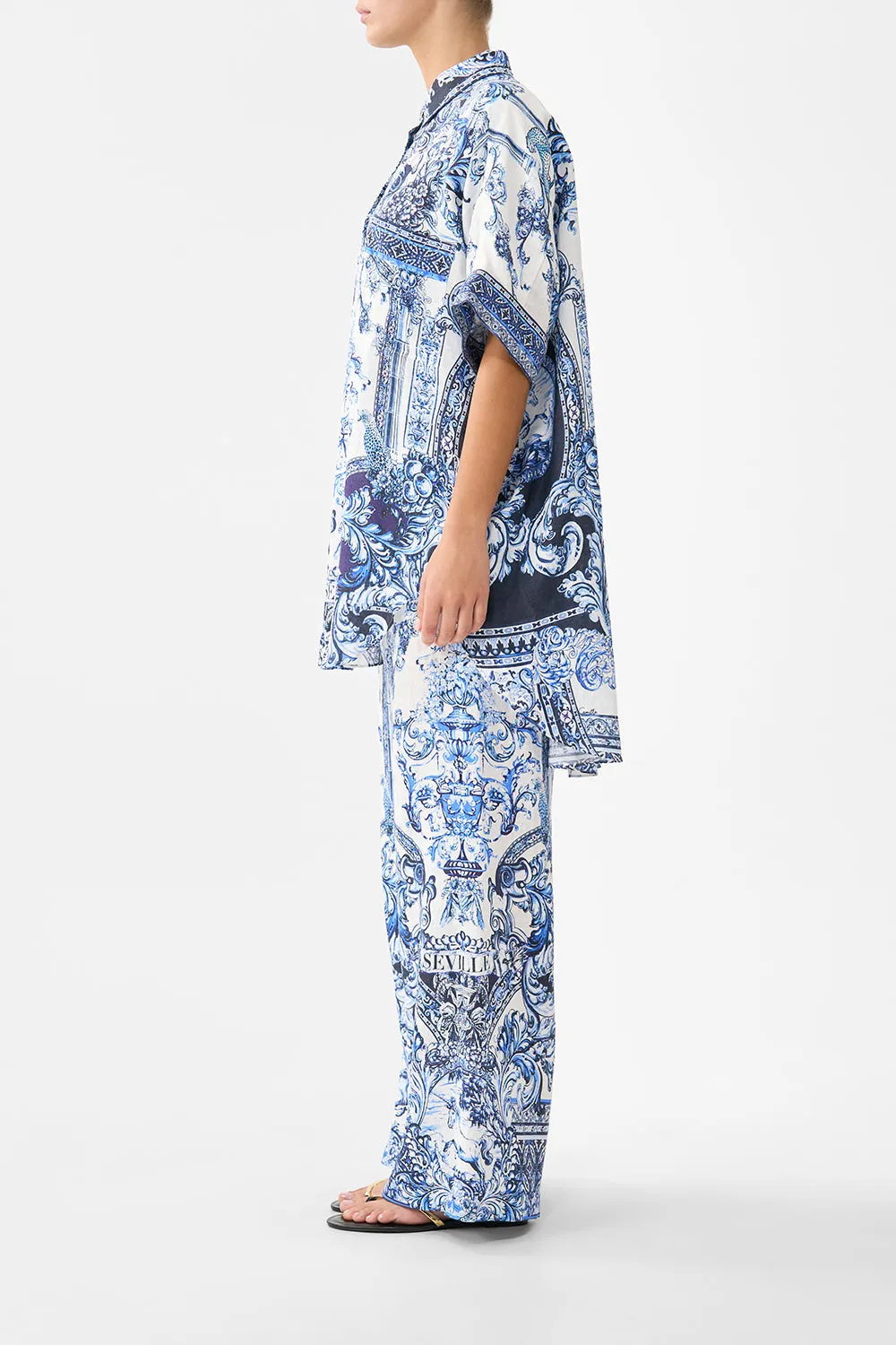 OVERSIZED POCKET TUNIC A TILED WONDERLAND sold by Camilla product image thumbnail 3