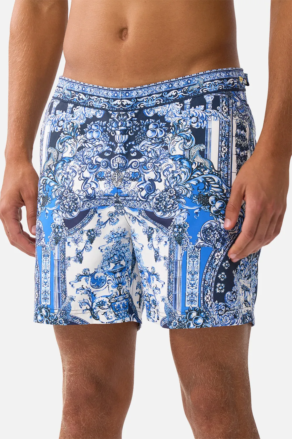 MID LENGTH BOARDSHORT WITH FIXED WAIST A TILED WONDERLAND sold by Camilla product image thumbnail 5