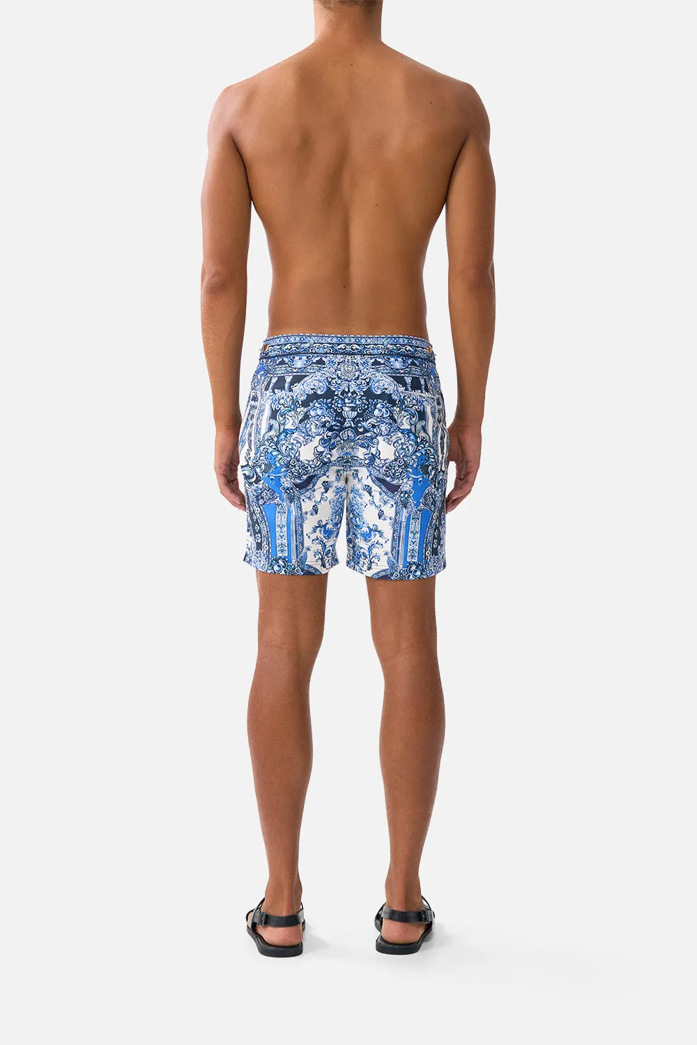 MID LENGTH BOARDSHORT WITH FIXED WAIST A TILED WONDERLAND sold by Camilla product image thumbnail 2