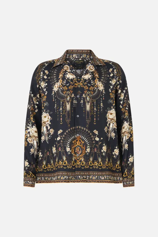 LONG SLEEVE CAMP COLLARED SHIRT FLAMENCO FOLKLORE sold by Camilla