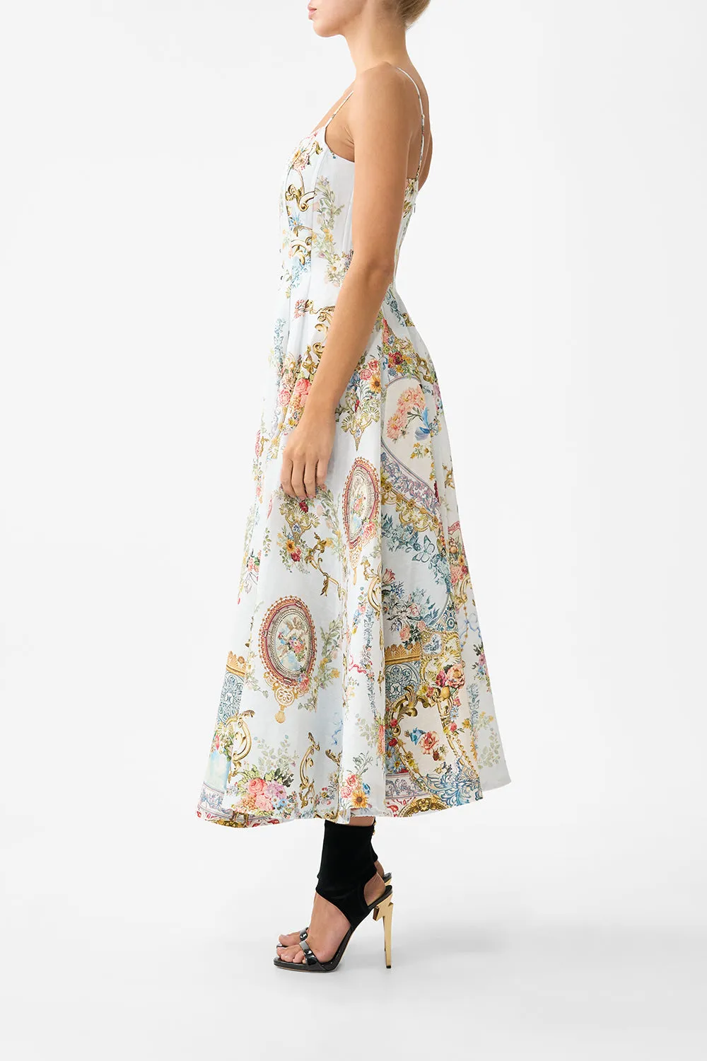 CORSET DRESS WITH LONG FLARED SKIRT SEVILLE SWEETHEART sold by Camilla product image thumbnail 4