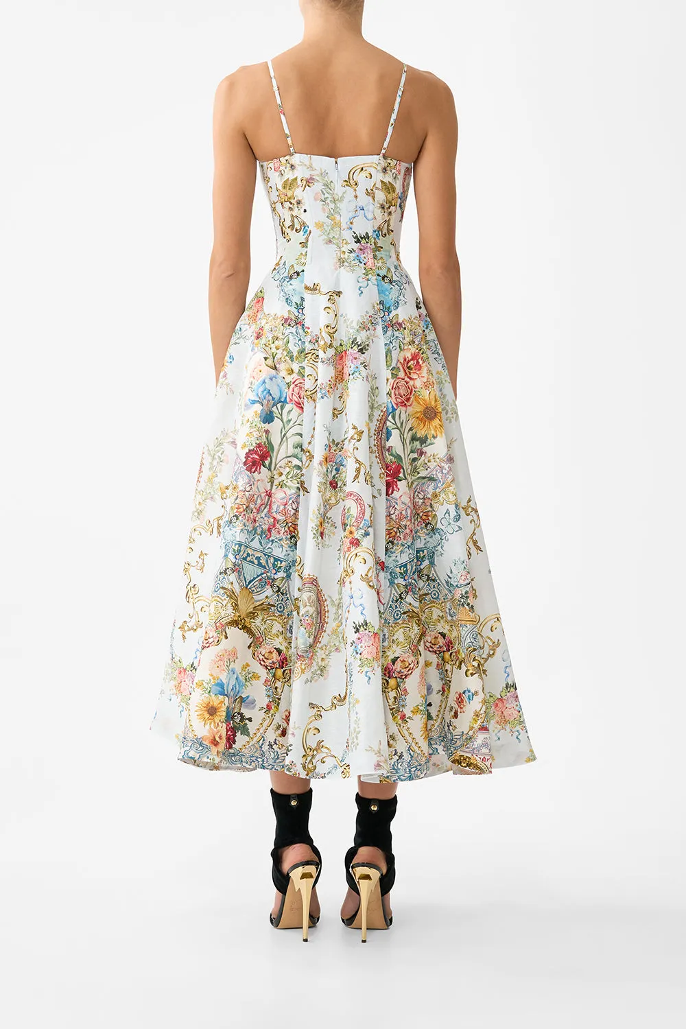 CORSET DRESS WITH LONG FLARED SKIRT SEVILLE SWEETHEART sold by Camilla product image thumbnail 2