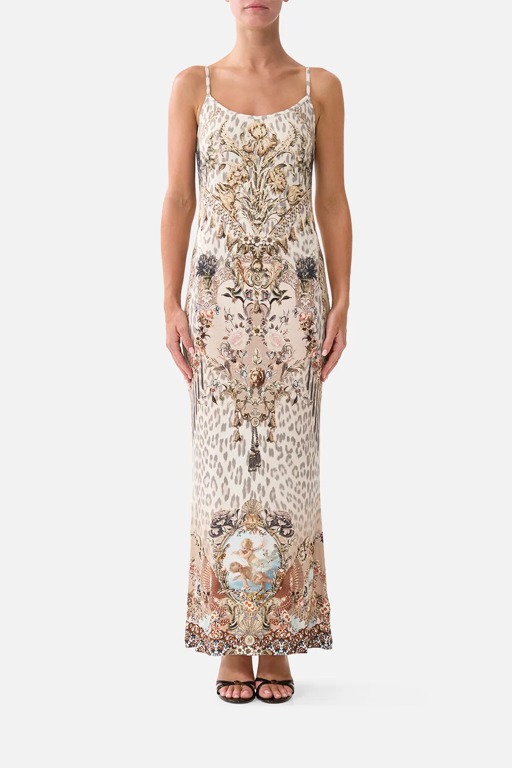 JERSEY STRAPPY DRESS ARANJUEZ ANIMALIA sold by Camilla