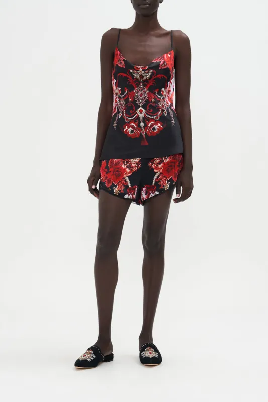 BIAS CAMI SISTERHOOD OF THE ROSE sold by Camilla