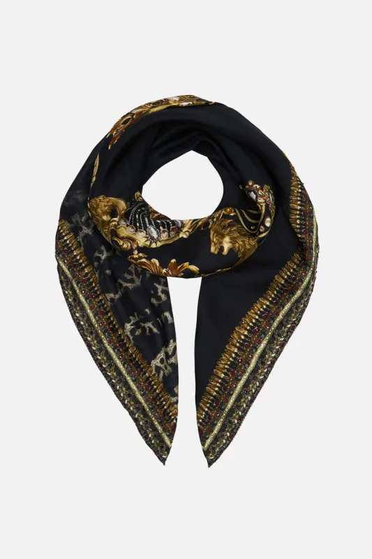 LARGE SQUARE SCARF SHADOWS OF ARMADA sold by Camilla