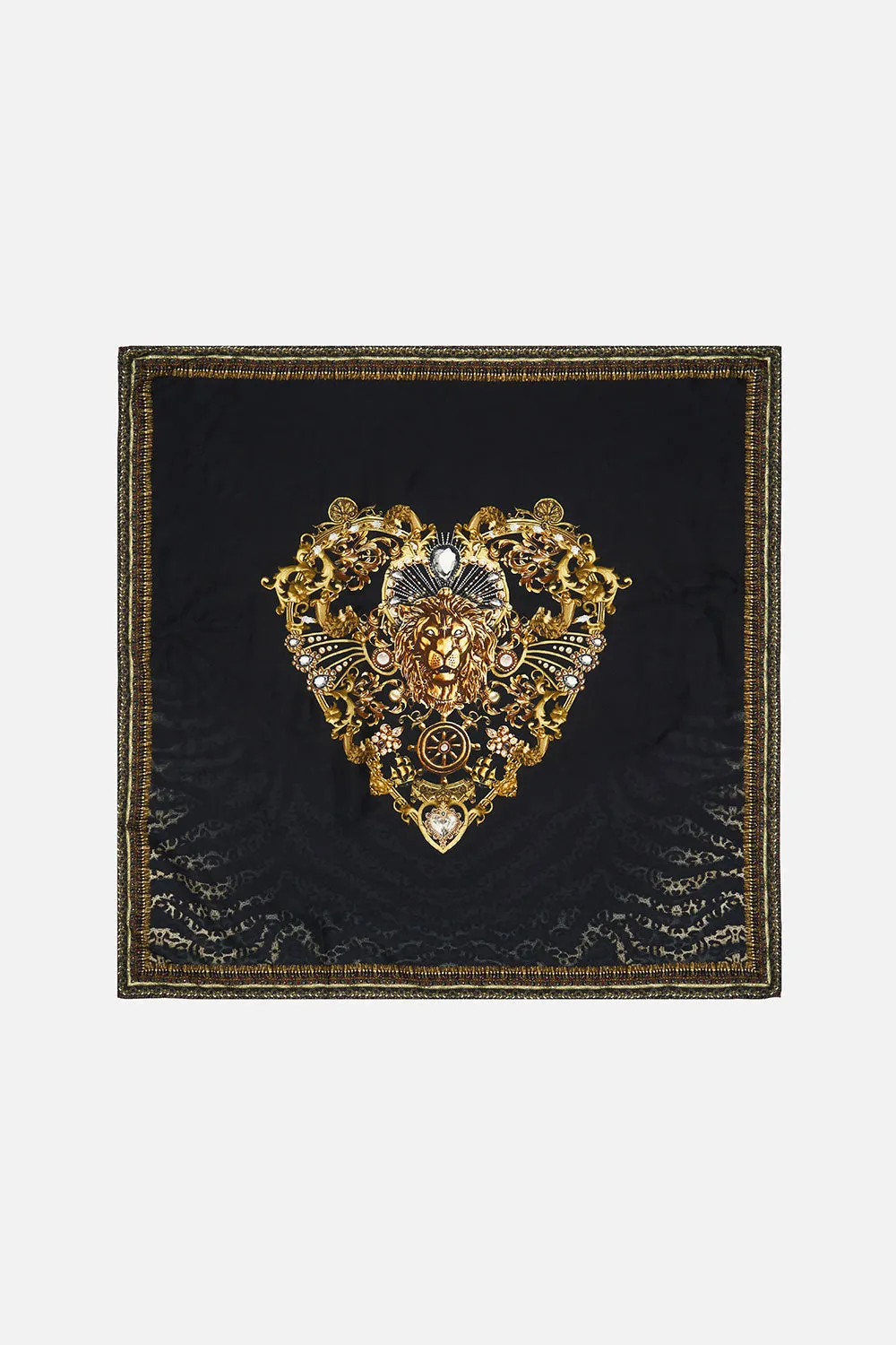 LARGE SQUARE SCARF SHADOWS OF ARMADA sold by Camilla product image thumbnail 2