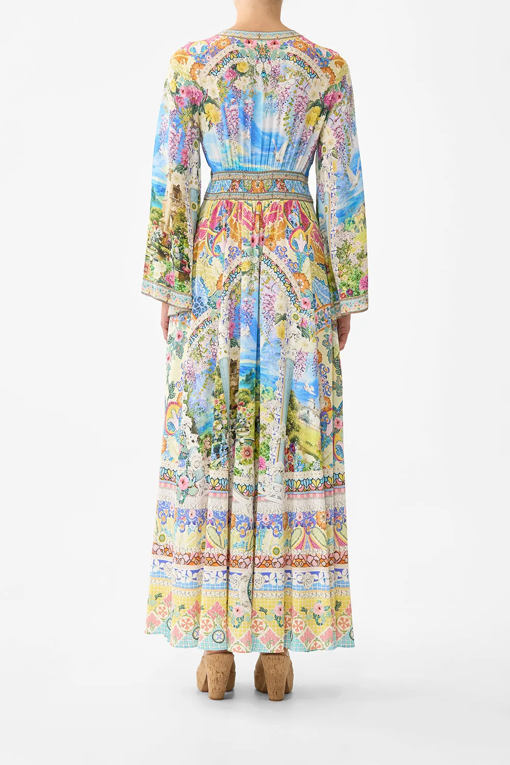 KIMONO SLEEVE DRESS WITH SHIRRING DETAIL NAVÀS NOUVEAU sold by Camilla product image thumbnail 2