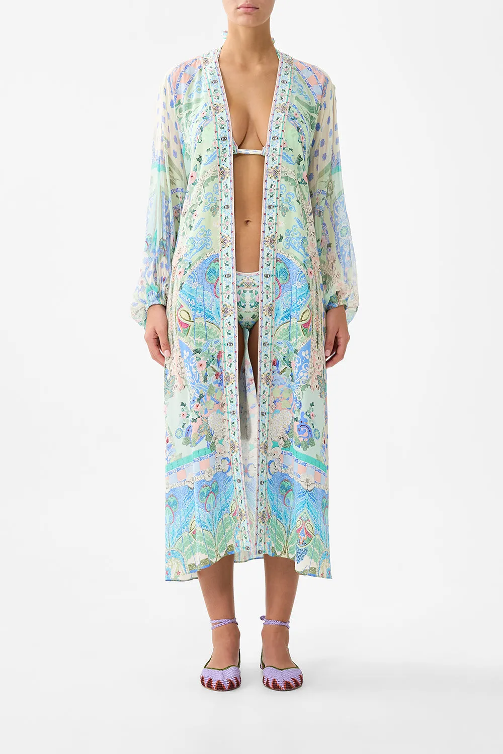 BLOUSON SLEEVE LAYER MIDSUMMER MOSAICS sold by Camilla
