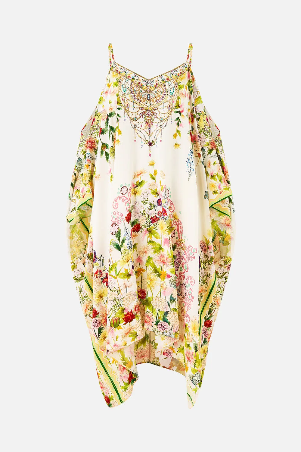 SHORT DROP SHOULDER STRAP KAFTAN THE CALL OF CATALONIA sold by Camilla product image thumbnail 3