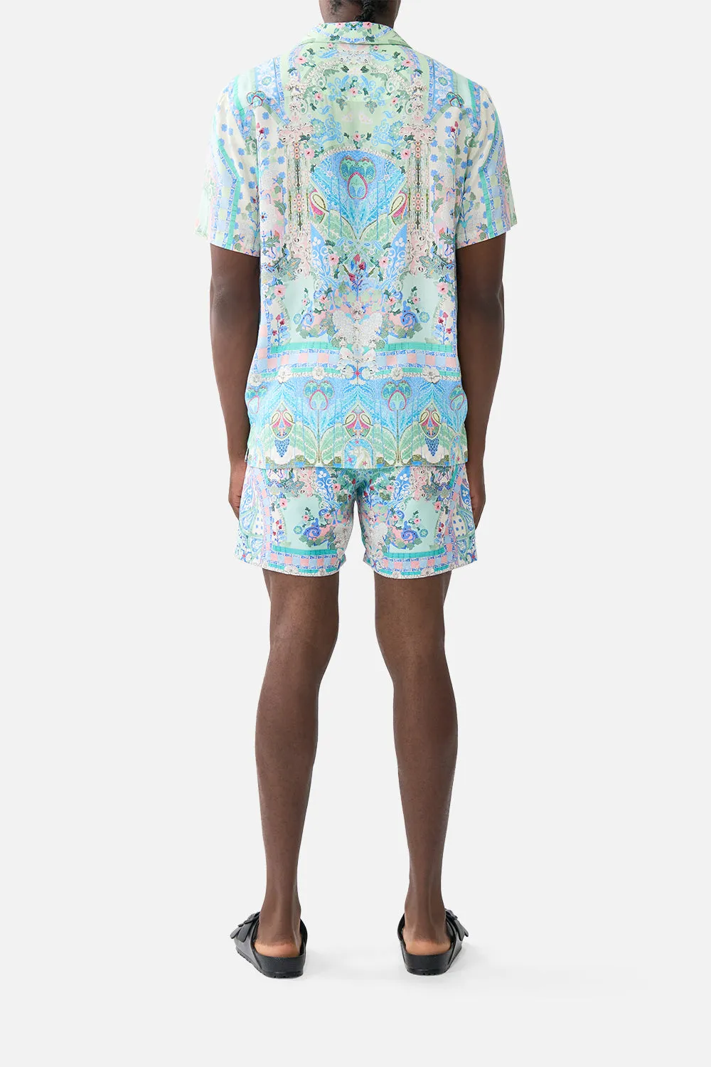 SHORT SLEEVE CAMP COLLARED SHIRT MIDSUMMER MOSAICS sold by Camilla product image thumbnail 2