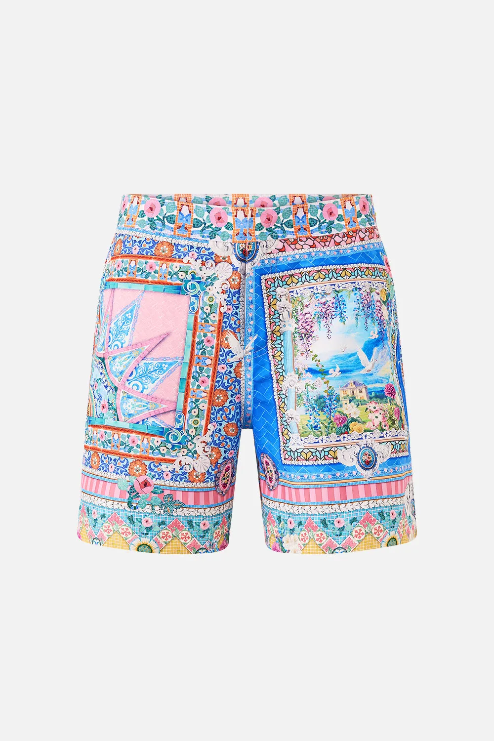 MID LENGTH BOARDSHORT WITH FIXED WAIST NAVÀS NOUVEAU sold by Camilla product image thumbnail 3