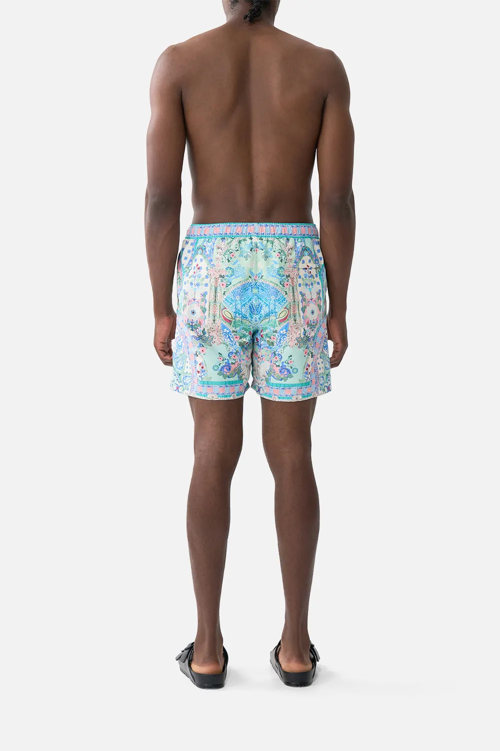 MID LENGTH BOARDSHORT WITH ELASTIC WAIST MIDSUMMER MOSAICS sold by Camilla product image thumbnail 2