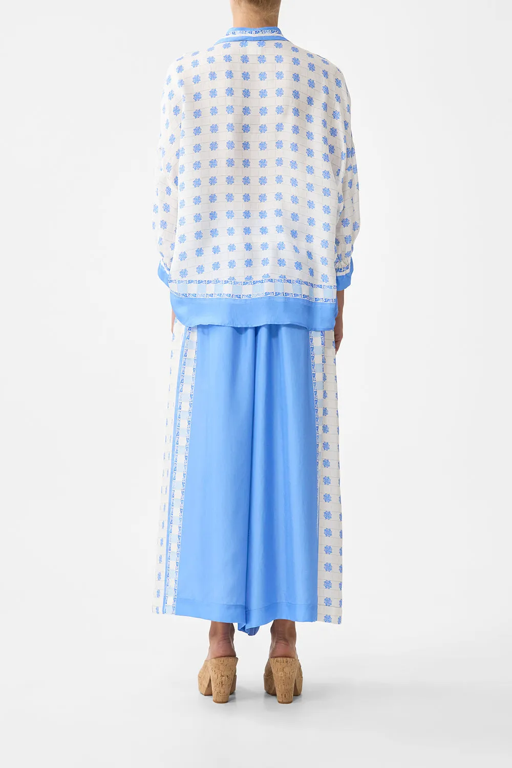 WIDE LEG ELASTIC WAIST PANT MIDSUMMER MOSAICS sold by Camilla product image thumbnail 2