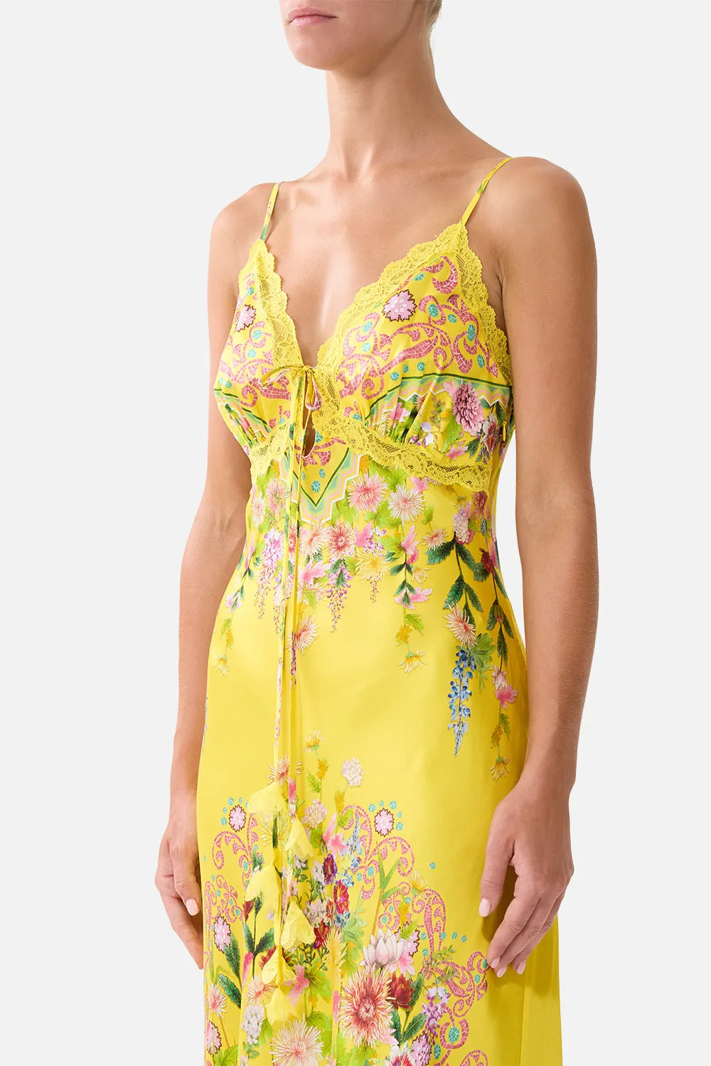 BIAS SLIP DRESS WITH LACE EDGE DETAIL LADY LIMONADA sold by Camilla product image thumbnail 4