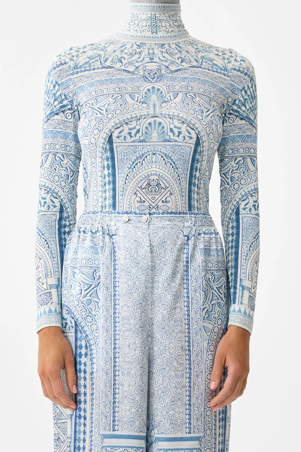 JERSEY TURTLENECK THE HUM OF THE ALHAMBRA sold by Camilla product image thumbnail 5