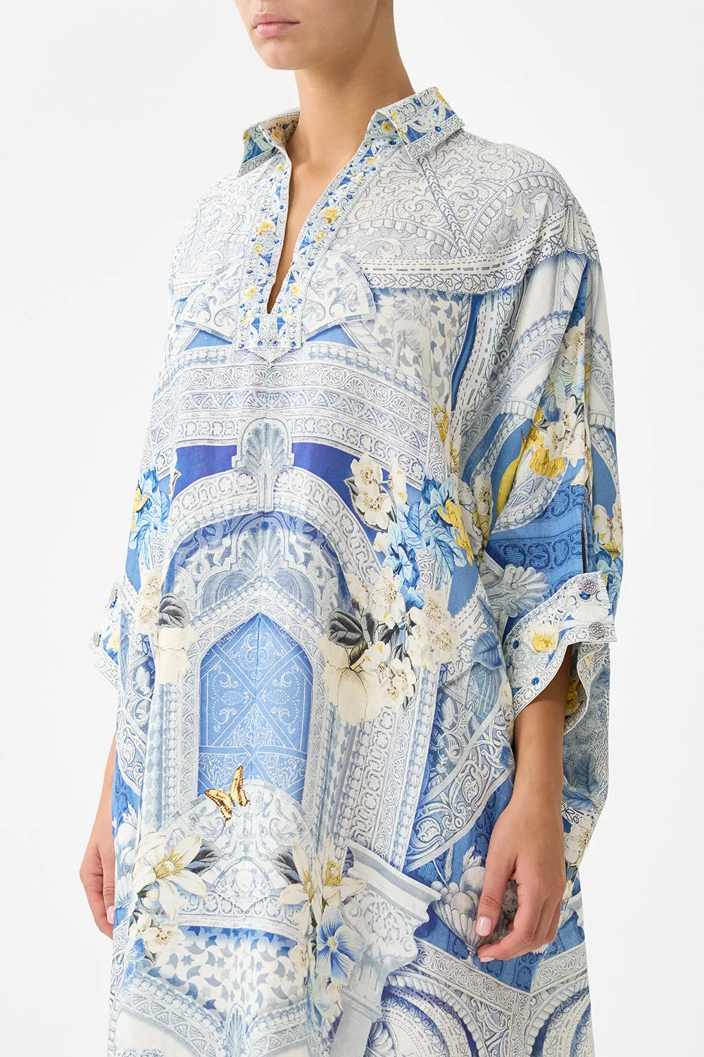 WIDE BODY COLLARED KAFTAN DE NADA GRANADA sold by Camilla product image thumbnail 5